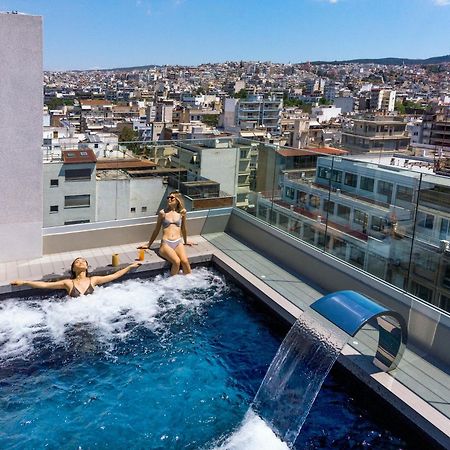 Onoma Hotel 塞萨洛尼基 外观 照片 Rooftop pool at the Hilton Athens