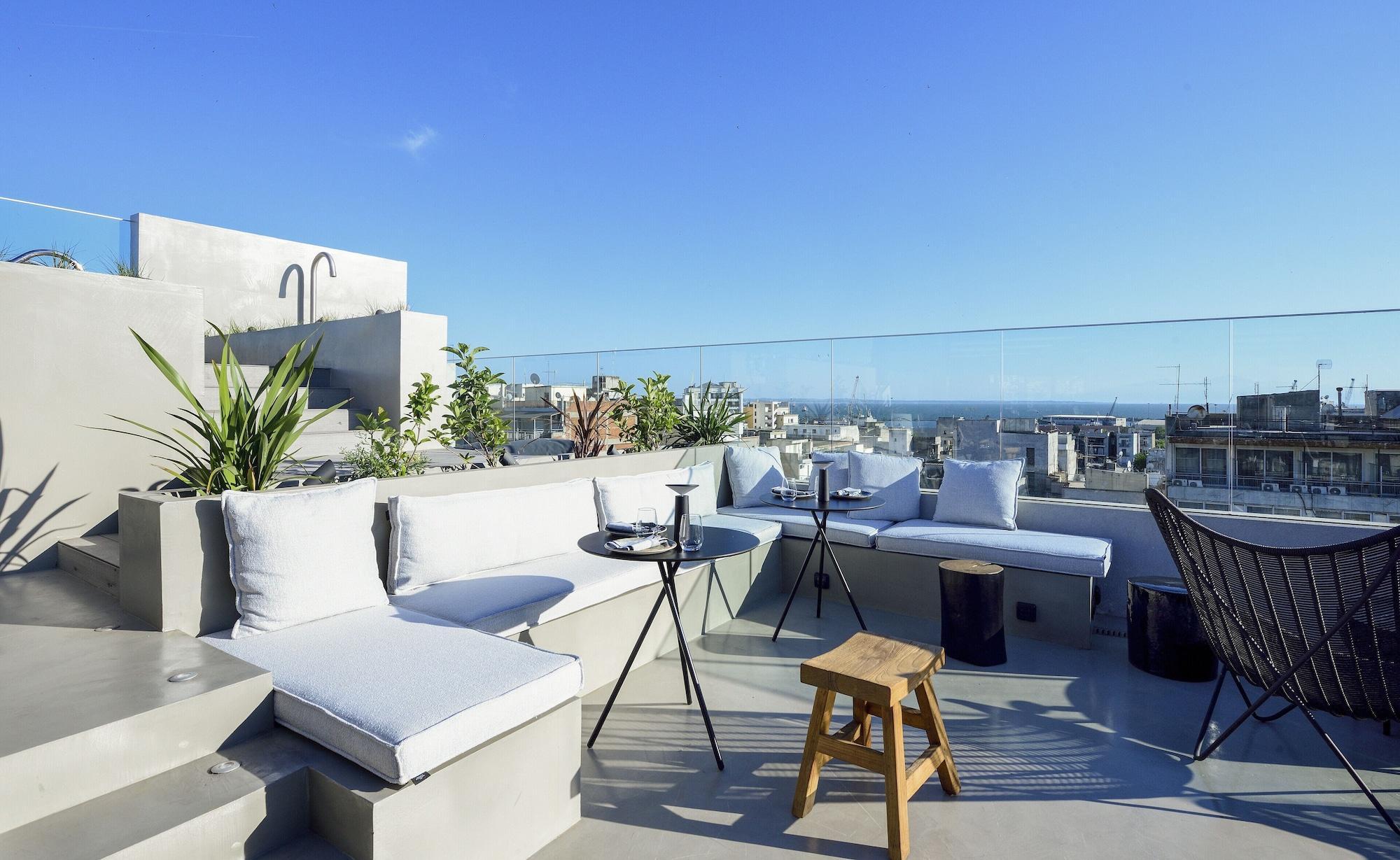 Onoma Hotel 塞萨洛尼基 外观 照片 Rooftop terrace